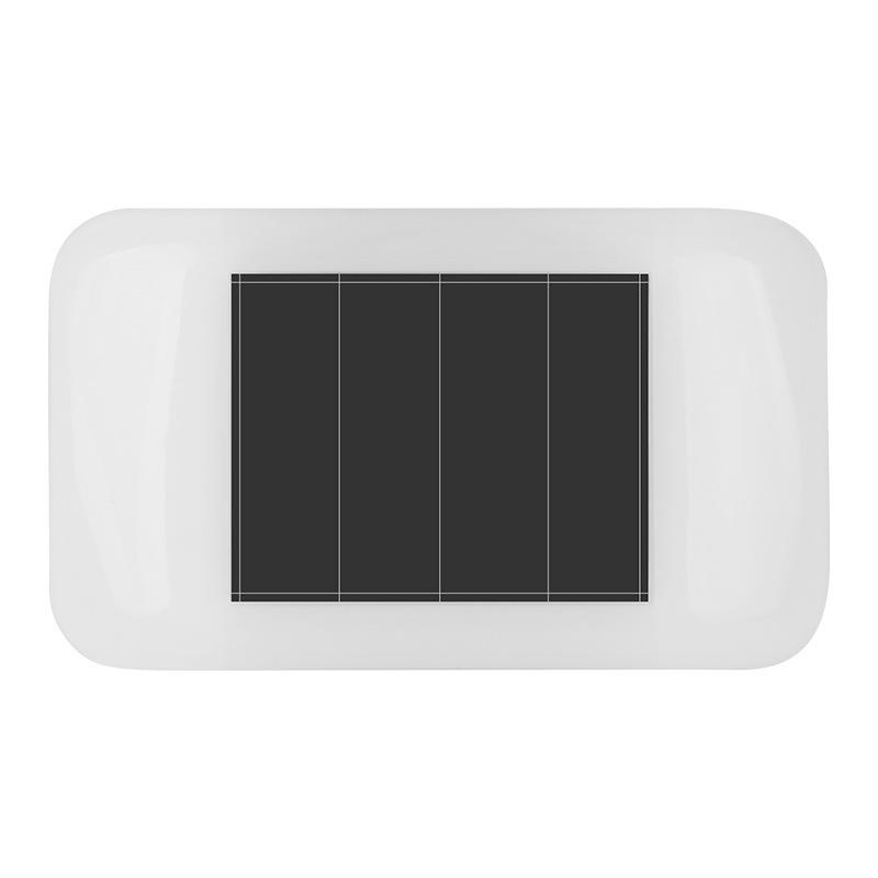 Waterproof Solar Wall Lamp for Outdoor Courtyard and Villa Gardens