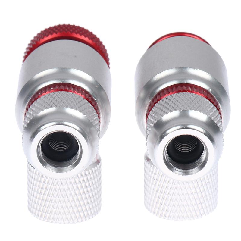 Portable Mountain Bike Co2 Cylinder Pump Gas Nozzle Fast Inflator Head Adapter