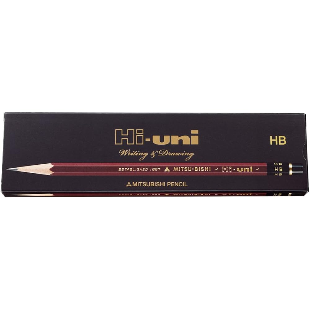 Mitsubishi Pencil Pencil Hiuni K HB in paper box HUKHB