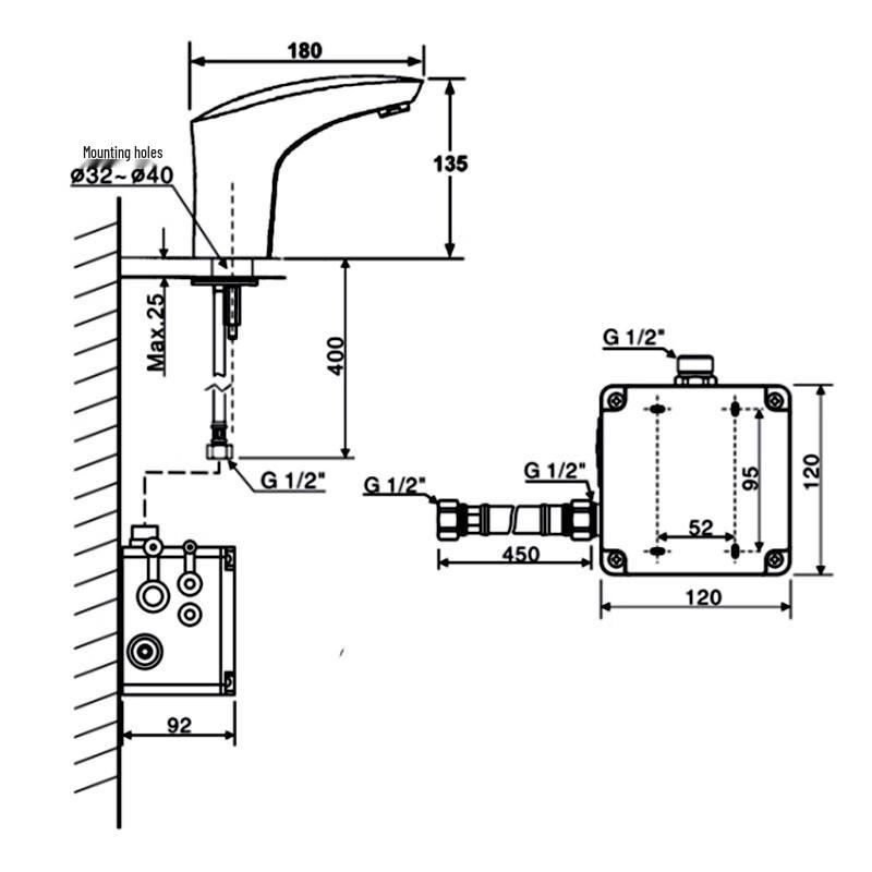 American Standard Automatic Basin Sensor Faucet