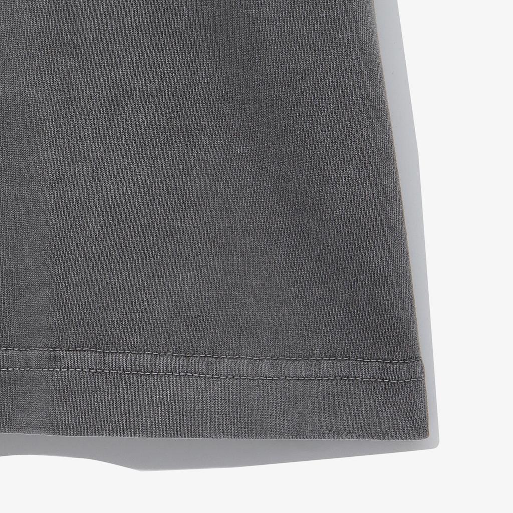 Hwilla Pigment Washed Lettering Short Sleeve T-Shirt (Fs262Rs01X001042)