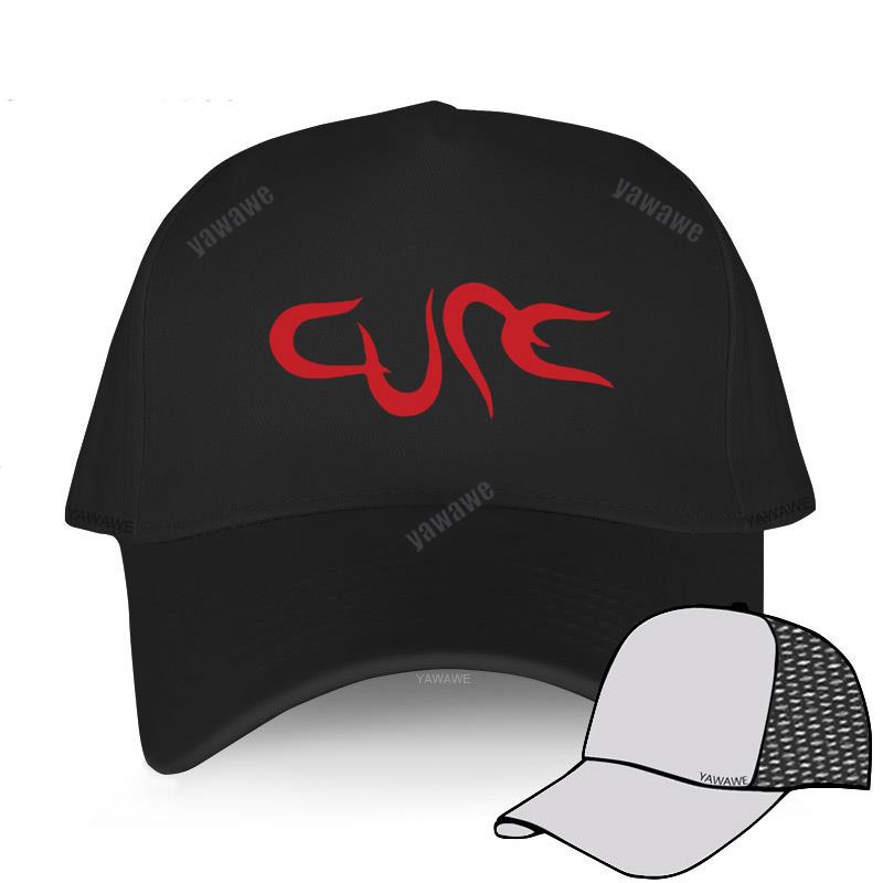 New arrival The Cure Men Hat Cotton Cool Printed Baseball Caps Rock Punk ROBER SMITH band teens fashion hats outdoor summer cap