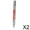 2xTile Marker Pen Grout Markers Stain Remover for Floor Kitchen Tile Gap Gray