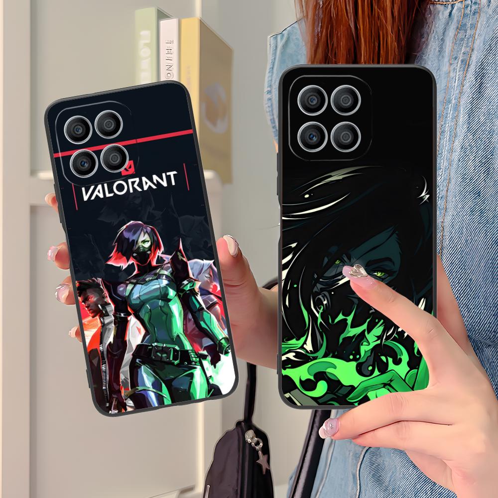 Valo Viper Phone Case for Honor 90 80 70 60 50 30 20 10 9 8 7 Pro S SE Lite 5G Soft TPU Shockproof Cover