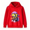 Kids Boys Girls Hoodie Casual Hip Hop Cool Tweety Bird Printed Long Sleeve Pullover Sweatshirt For Daily Wear