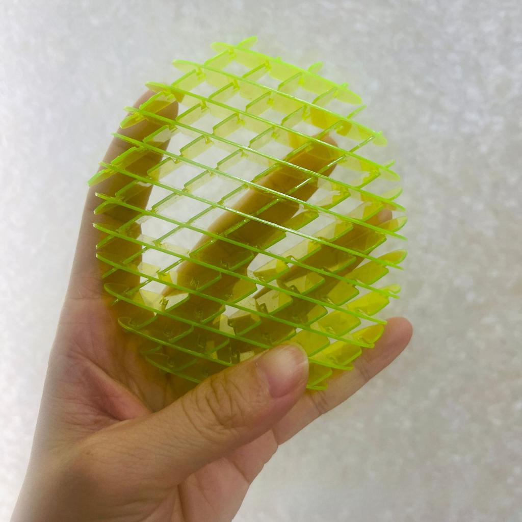 Dekompressiooniventilaatori mänguasi Dekompressioondeformatsiooni uss Uus eksootiline mänguasi deformatsioon elastne mänguasi elastne võrk 10cm