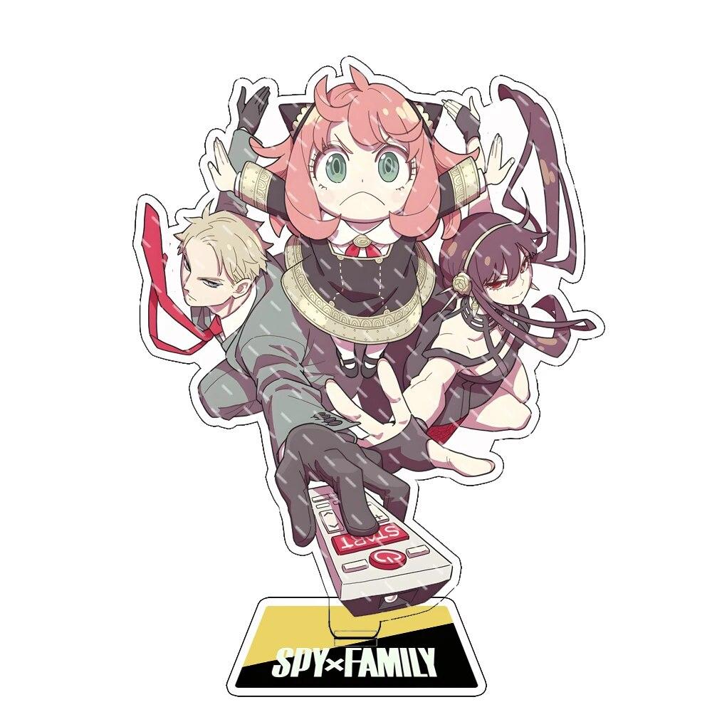 Anime Spy X Family Figure Cosplay Acrylic Stand Twilight Loid Forger Yor Forger Anya Forger Model Plate Collection Props Gifts
