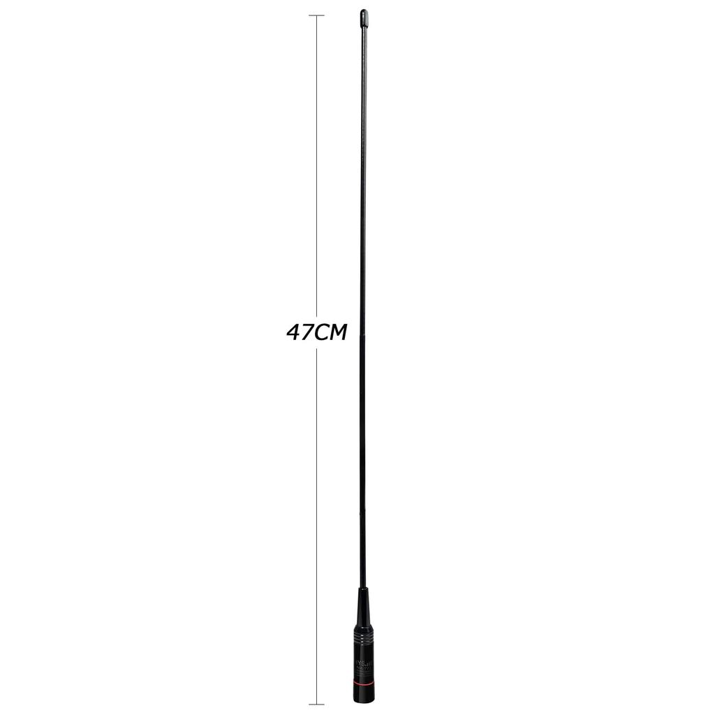 HYS 120300MHz Airband Reception Compatible SMAP Connector Flexible Handheld Antenna Compatible with YAESU and ICOM Radios