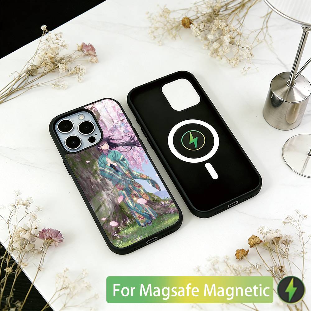 My Happy Marriage Phone Case For iPhone17,16,15,14,13,12,11 Plus,Pro Magnetic For Magsafe Wireless Charging iPhone11
