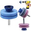 Double-layer Mower Edge Sharpener Brown Corundum Grinding Wheel New Edge Whetstone  Rotary Tiller
