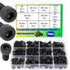 175pcs 12.9 Grade Socket Head Cap Screw, Nut, and Washer Set; M5/M6 Black Carbon Steel Socket Head Cap Screws; Cup Head Screws