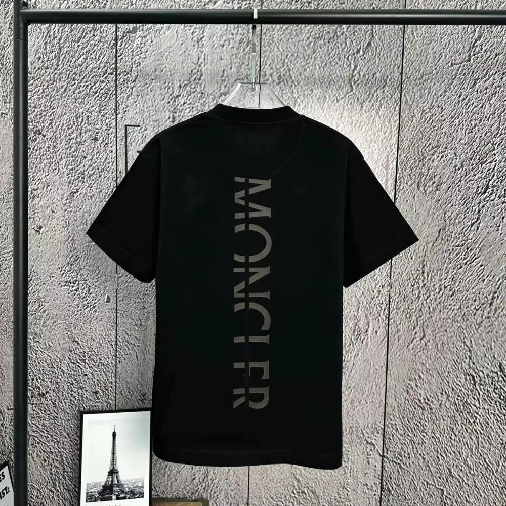 Designer Luxus Kleidung Kopie Marke Baumwollhemd Frühling Sommer Klassisches Muster Unisex Hohe Qualität Kurzarm Rundhals T-Shirt
