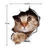 3D General Motors Decorative Stickers Cute Kitty Dog Car Stickers Body Scratch Shielding Decorative Stickers Creative and Realistic