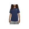 Jordan Jumpman Logo Embroidered Sport Crew Neck Short Sleeve T-Shirt Men Tops Navy-Blue DC7486-410