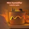 Essential Oil Diffuser with Colorful Ambient Light, Cute Cake Shaped Mini Humidifier Birthday Gift, Cool Mist Function and Plant Health Promotion