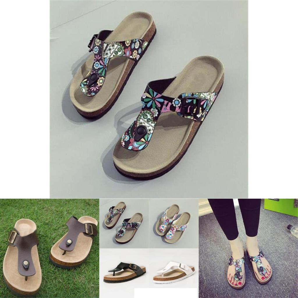 Versatile And Timeless 7 Colors Women Summer Beach Shoes Flat Non-slip Sandals