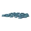 142 Pcs Dark Blue Polymer Clay Cutters Set Plastic Polymer Clay Cutter Tools DIY Clay Jewelry