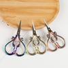 Antique Hand Sewing Cross Stitch Embroidery Scissors Stainless Steel Small Sharp Household Thread Head Craft Paper Cut Scissors