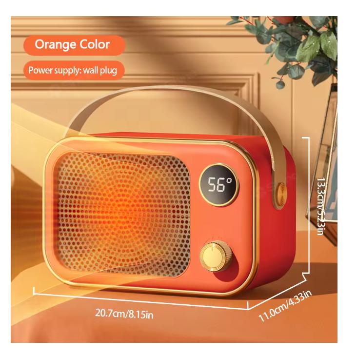 1200W Electric Space Heater Portable Home Heater Electric Heater Portable Heater with LED Screen PTC Ceramic Fast Heating
