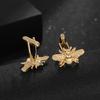 Kolekcja Cufflinks Proud to Bee Kolory Starożytnego Srebra Złota Owad Gemelos Dla Mężczyzny Chłopców Koszula Garnitur Biżuteria Akcesoria