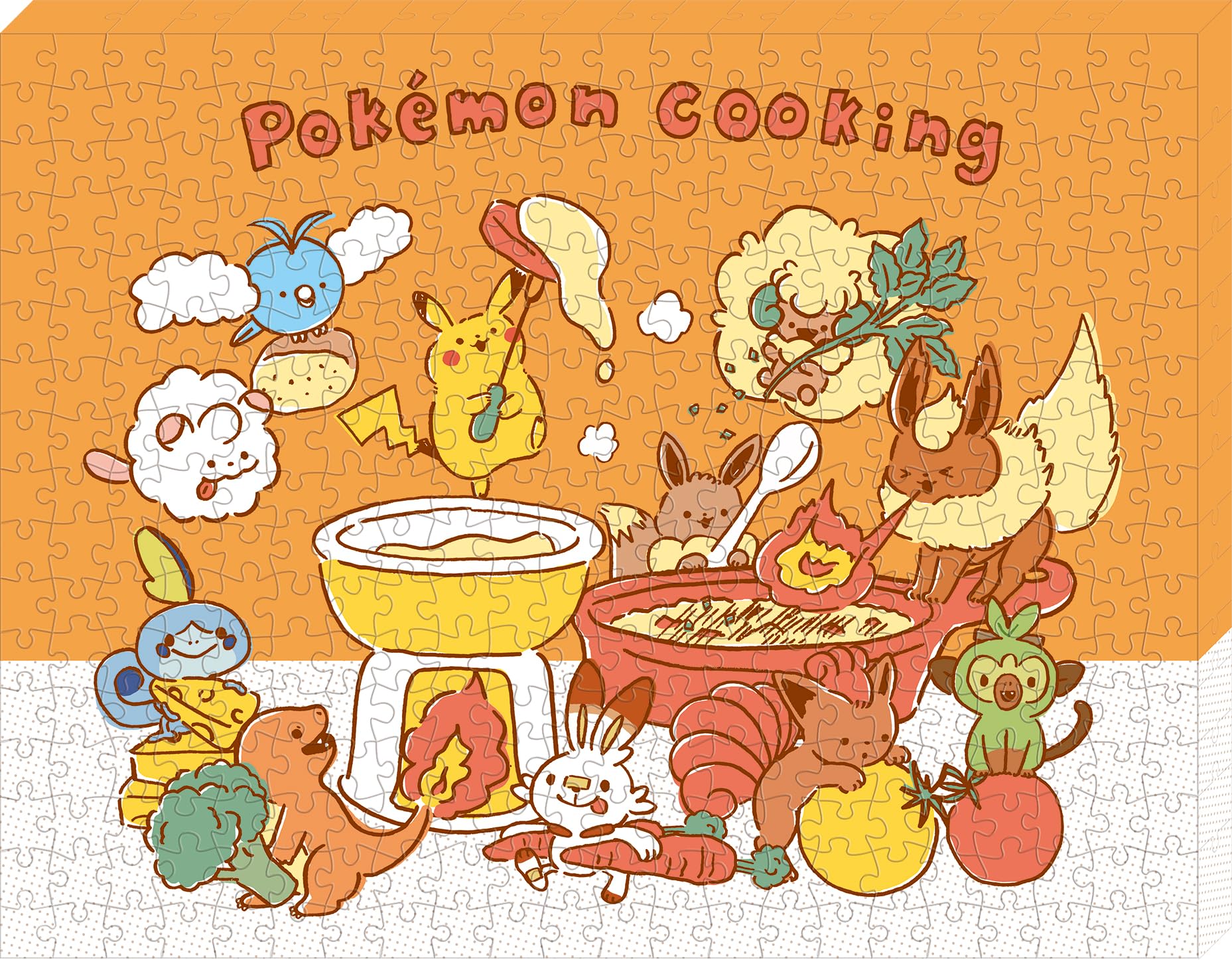 Ensky Art Board Jigsaw Pokemon Cooking 366-piece Puzzle ATB-36