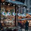 Waterproof Solar Butterfly Ball Light Solar-Powered Colorful Butterfly Solar Hanging Light Metal Weaving Decorative