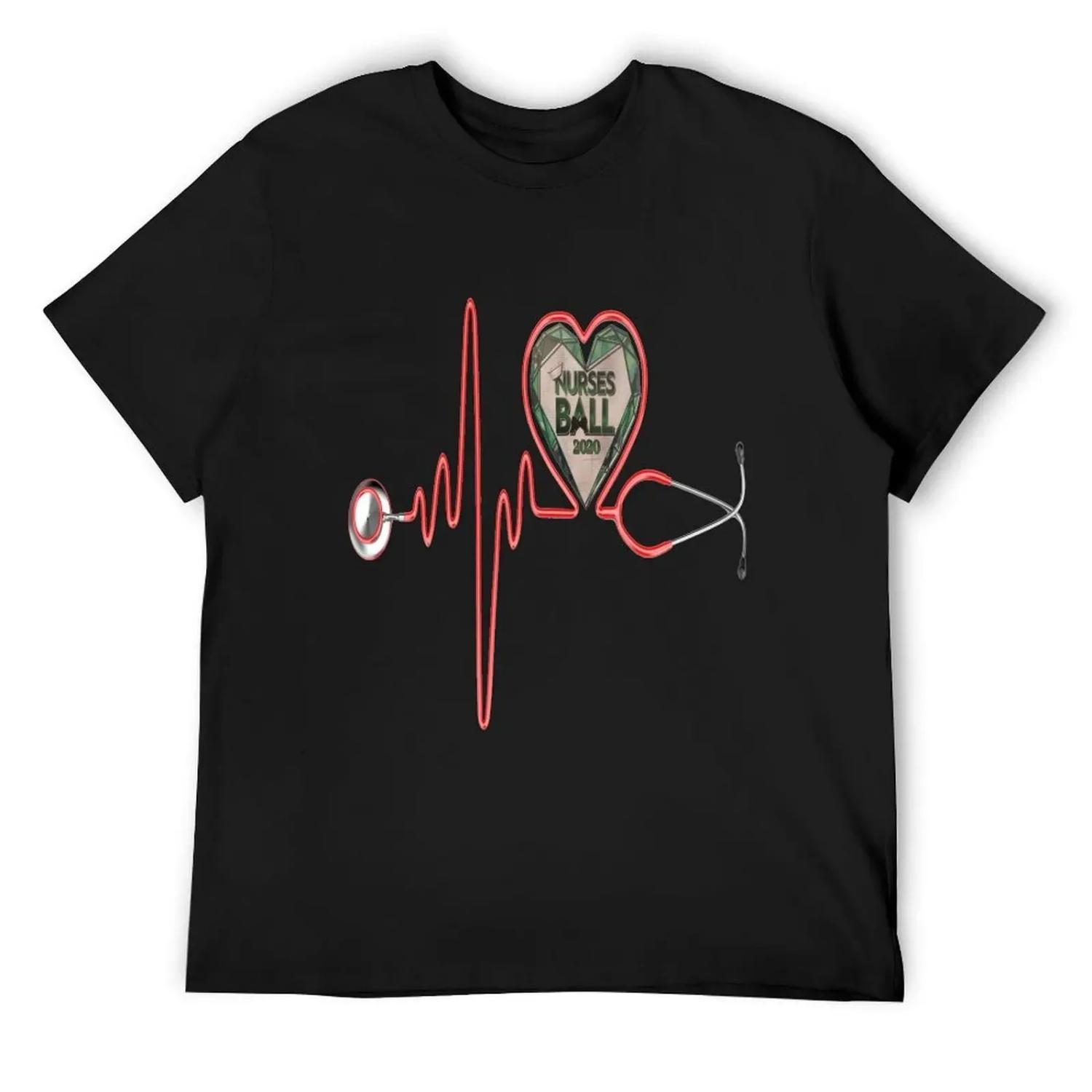 

GENERAL HOSPITAL NURSES BALL T-Shirt graphic tee shirt vintage graphic tee plus sizes men t shirts high quality XXXXXL