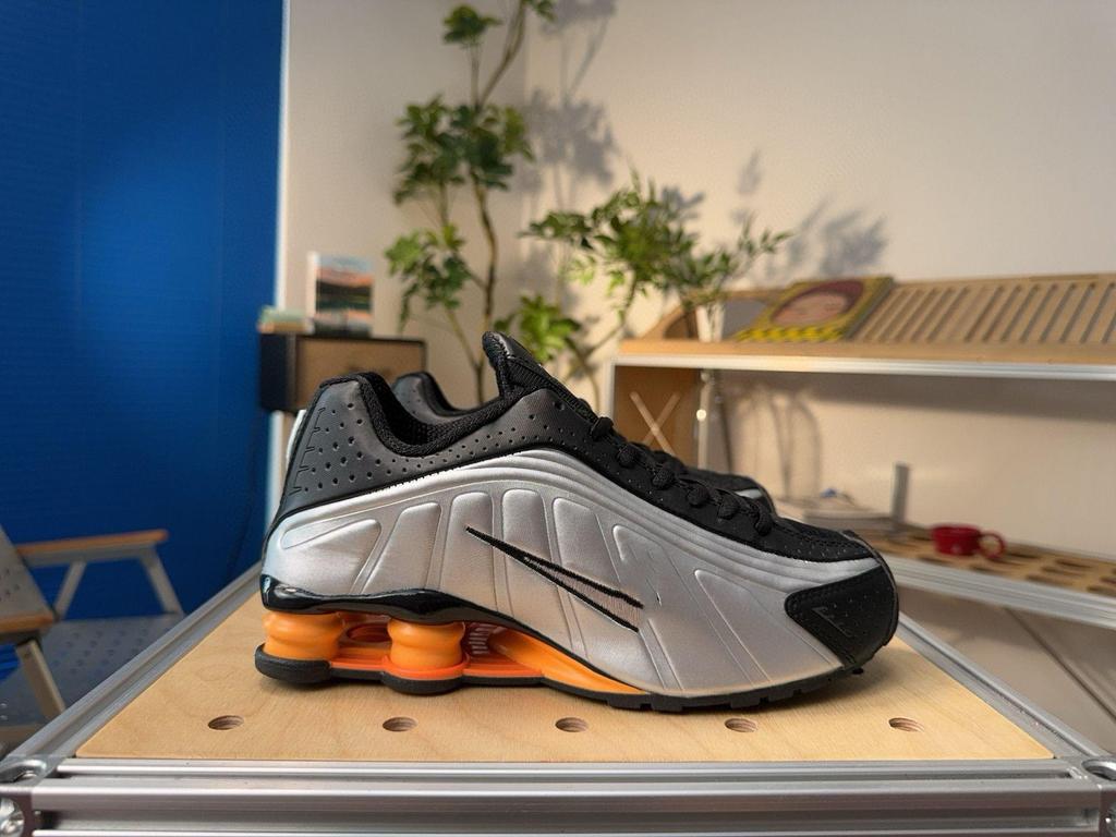 Neymar Collaboration Men's Outdoor Air Cushion Running Shoes with Colorful Columns - Unisex Sports SHKOX R4