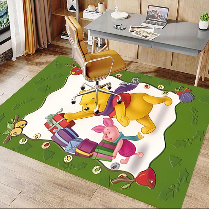 Christmas Gift Cheer Carpet For Playroom Bedroom Living Room Sofa Home Decor Kids Game Area Rug Nonslip Floor Mat