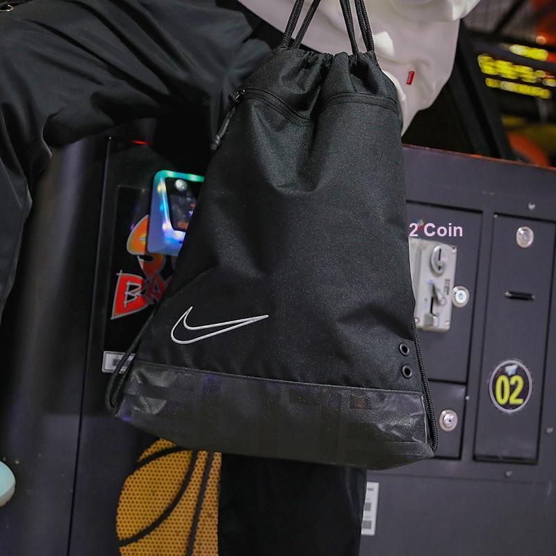 Nike Nkhps Eltgmsk Drawstring Closure Fabric Backpack Unisex Backpack Black BA6162-010