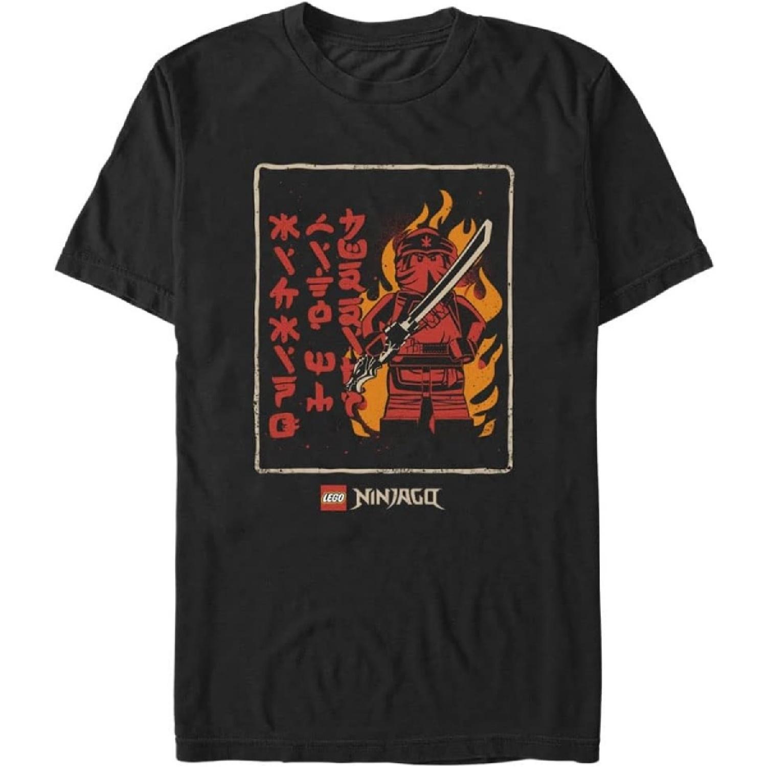 Fifth Sun Mens Fire NinjaT-Shirt S
