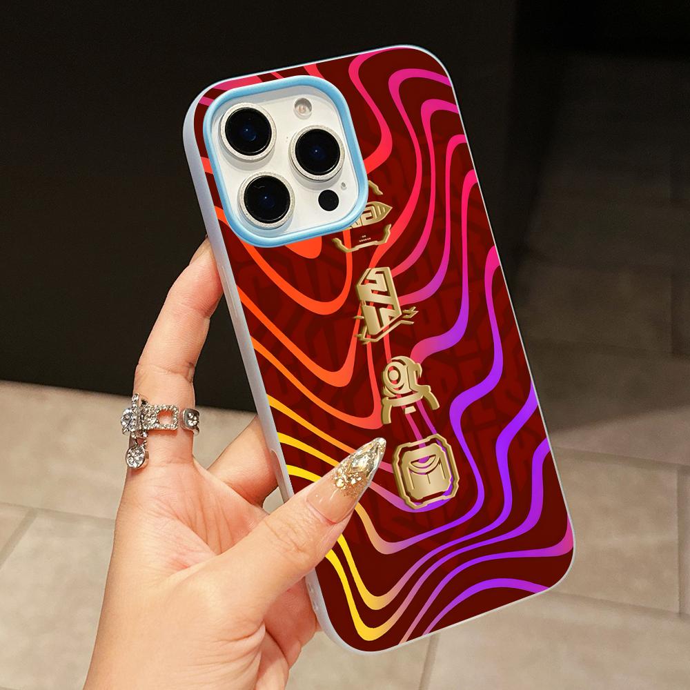 

Valo Chamber Phone Case for iPhone 17 16 15 14 13 12 11 Air Pro Max Plus Jelly Double layer Light Blue Cover iPhone 11 Pro Max