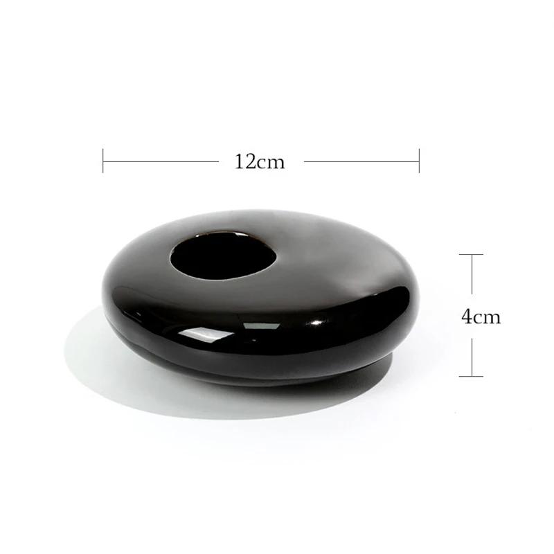 Ceramic Small Water Drop Flower Pot Vase Device Zen Tea Table Desktop Japanese Ikebana Flower Arrangement Utensils Ceramic Tools