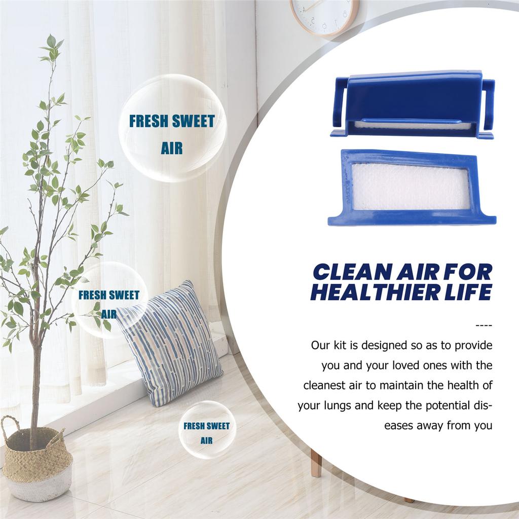 Replacement CPAP Filters for Philips Respironics Dreamstation 6 Reusable Filter Slot + 6 Disposable Ultra-Fine Filters