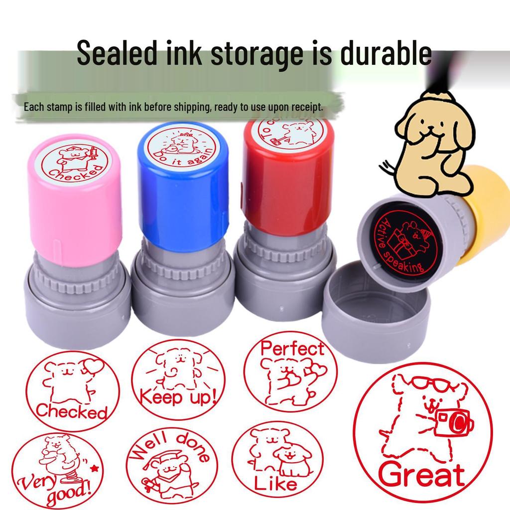 Good Job! Puppy Encouragement Stamp for Teachers
