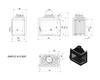 Cast Iron Fireplace KRATKI SIMPLE Right 8 kW Ø 200