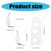 Easy Installation Flame Rod Electrode Set Ignition Electrode Replacement Part Set Suitable for Water Heater Models