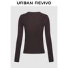 UR Women's Ribbed Knit Long-Sleeve Sweater