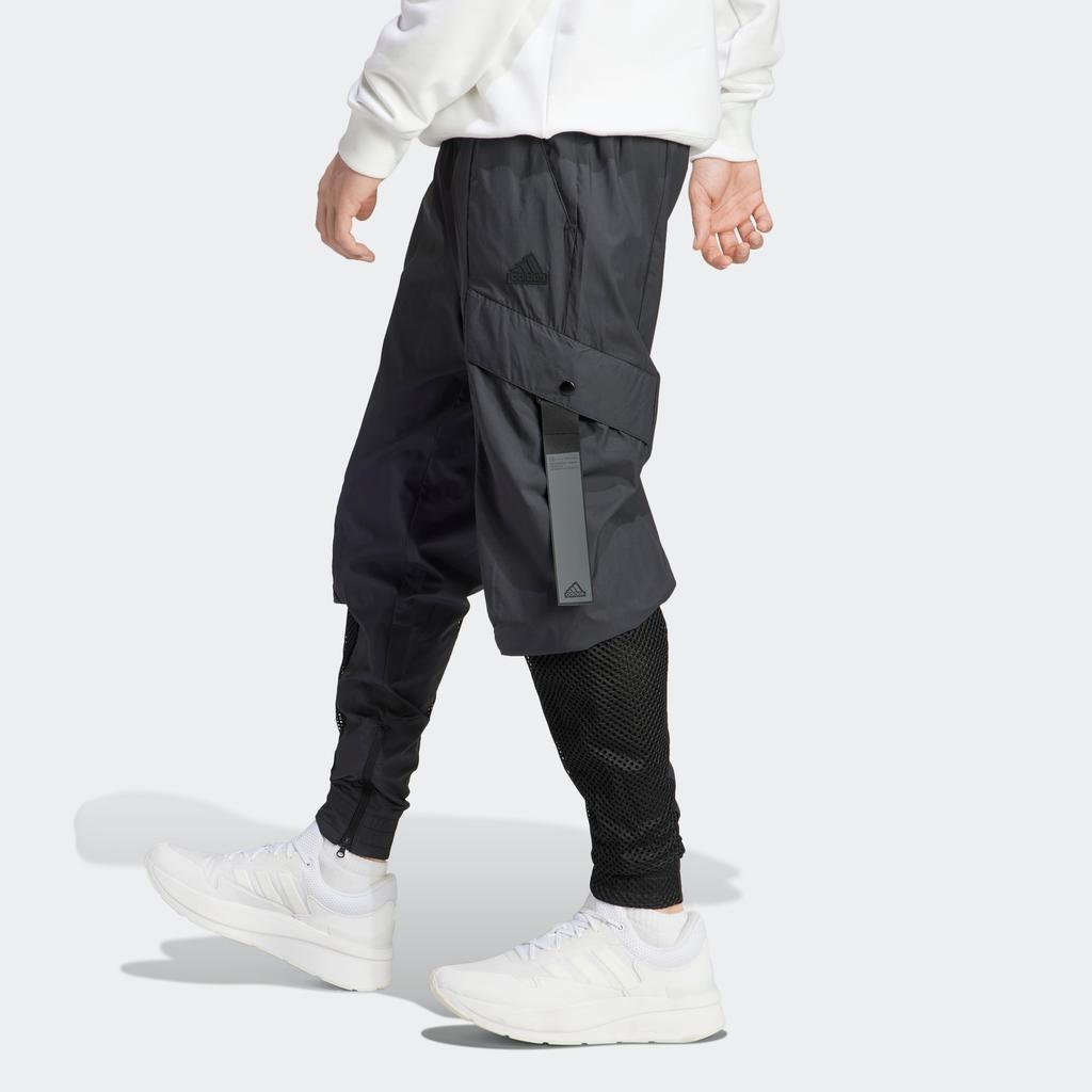 Adidas City Escape Premium Pants Casual Tapered Joggers Men Pants Black IC3727