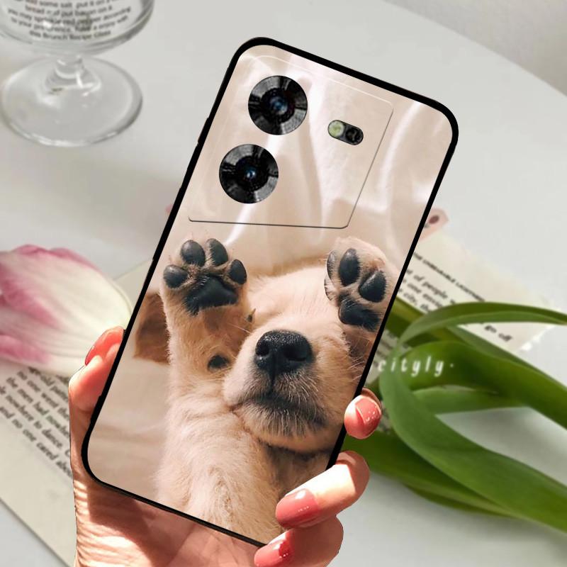 Para Capa Tecno Pova 5 À Prova de Choque Silicone TPU Macio Capa de Telefone Para Tecno Pova 5 Pova5 Funda Nova Capa Cartoon Protetora Coque