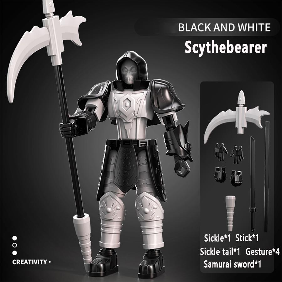 Lucky 13 Movable Joint Doll King Arthur Lich King Knight Robot Assembly Toy Model Boy Gift