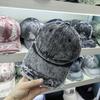 Washed and Broken Tie-dyed Denim Baseball Cap Men's Old Fashion Young Couple Versatile Face Small Casual Cap