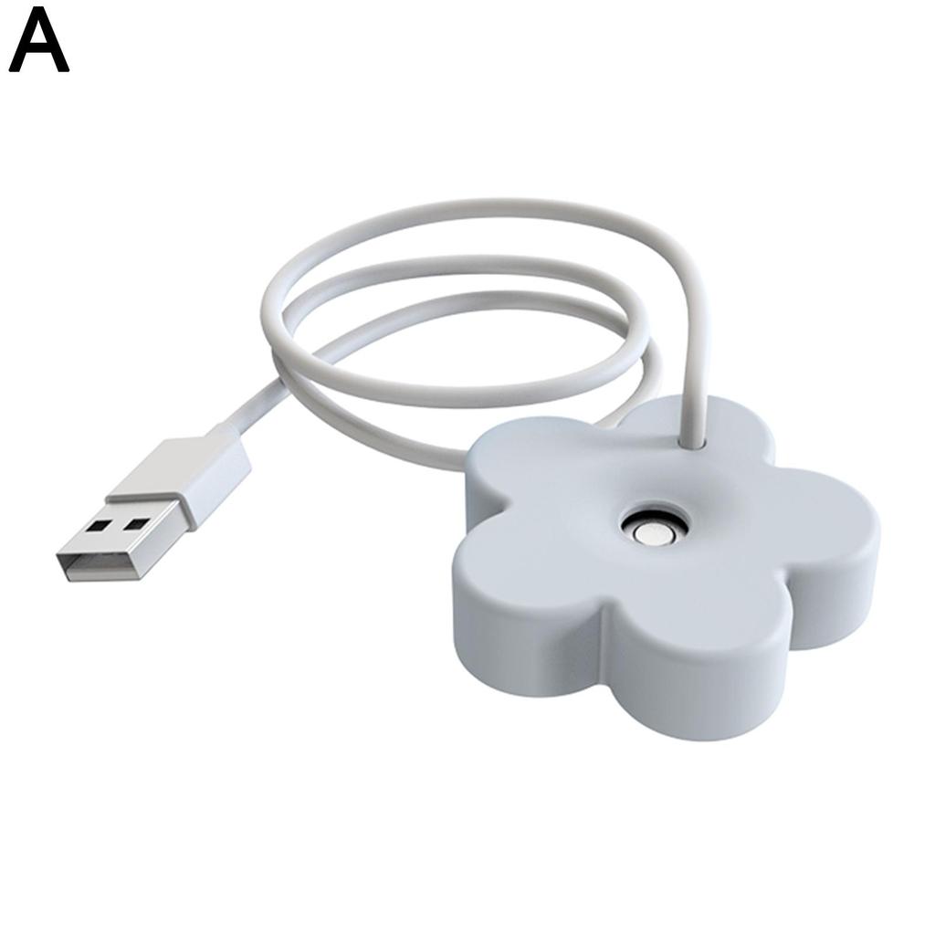 Tragbarer USB-Luftbefeuchter in Blütenblattform, Mini-Ultraschall-Aromatherapie-Luftbefeuchter, Diffusoren für Zuhause, Winterreiniger, Humificador