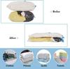 Clothes Vacuum Storage Bag Valves Transparent Edge Folding Organizer Organizers Home Organization Bags for Women Garden Makeup