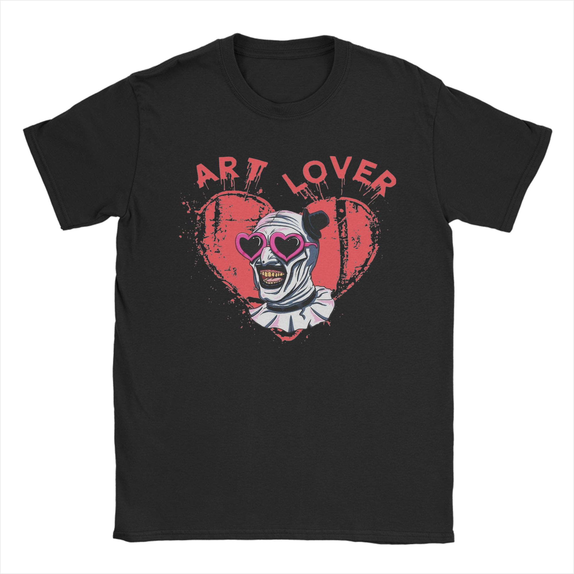 Terrifier Horror Movie Clown TShirt Unisex Halloween Crazy 100 Cotton Tees Crewneck Short Sleeve T Shirt Gift Idea Tops XL