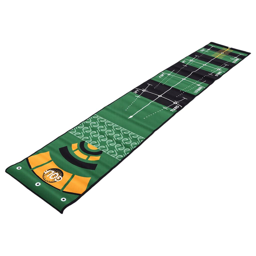 Putting Mat Training Aid Practice Putting Green Mat Anti Slip Backing for Indoor  