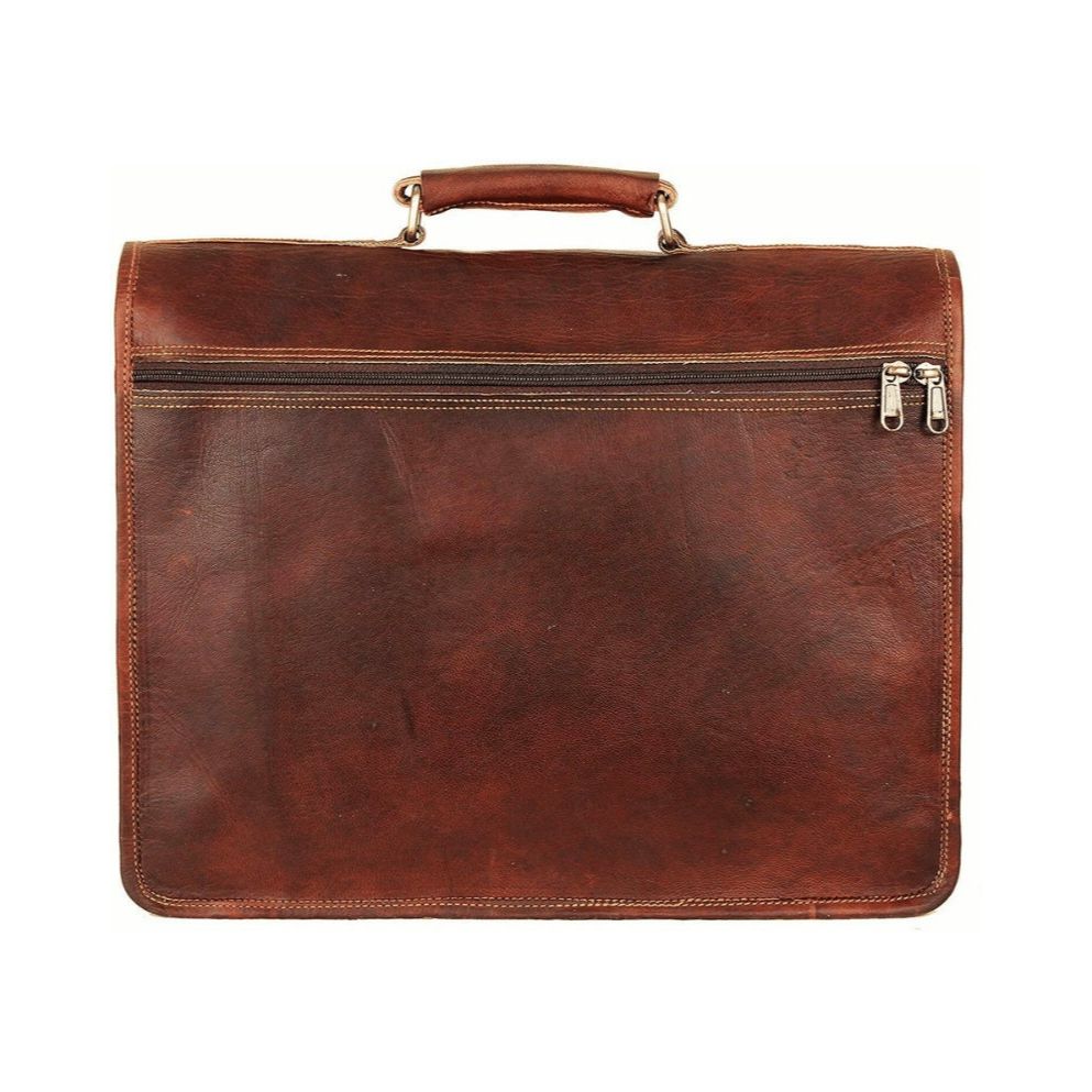 Leather Messenger Bag Men Leather Crossbody Laptop Briefcase Best Computer Satchel Distressed Bag Gift Men Women