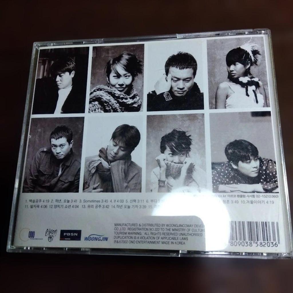 [USED] Cool second whisper Korean CD