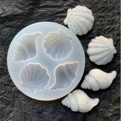 Delysia King  DIY Shellfish and Conch   Silicone Mold