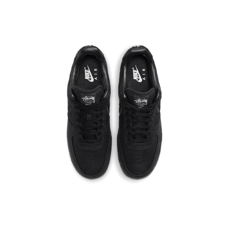 Nike X Stussy Air Force 1 Low 'Triple Black' CZ9084-001